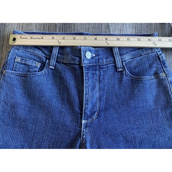 NYDJ Kendall Ankle Embroidered Pockets Not Your Daughter Jeans Women’s 4 Petite - Picture 4 of 12